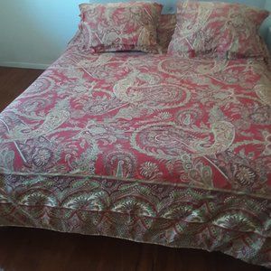 Pottery Barn Duvet & Shams queen